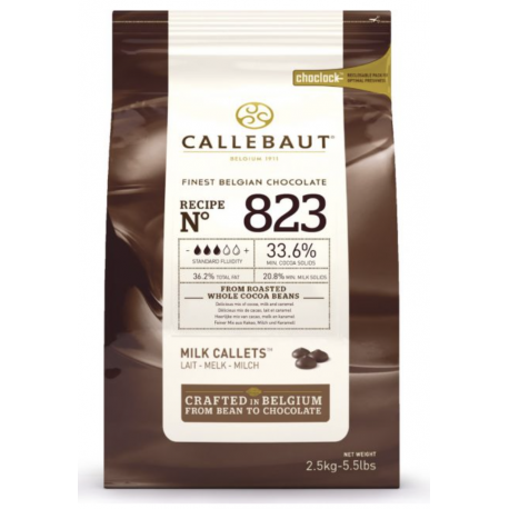 PRO - Callebaut - Milchschokoladen Drops, 2.5 kg