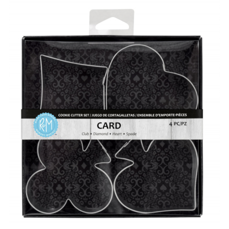 Ausstechform Karten Spielen, 4. Set