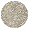Funcakes - Perles comestibles argent, 4 mm, 80 g (sans E171)