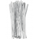 Wilton - Silver twist ties, 50 pieces