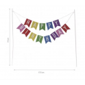 Dekora - Bannière topper "Happy Birthday"