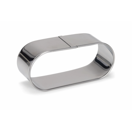 Patisse - "oval" cake ring, 11 cm