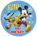 Dekora - Deco disc Mickey Mouse & Pluto, 15.5 cm