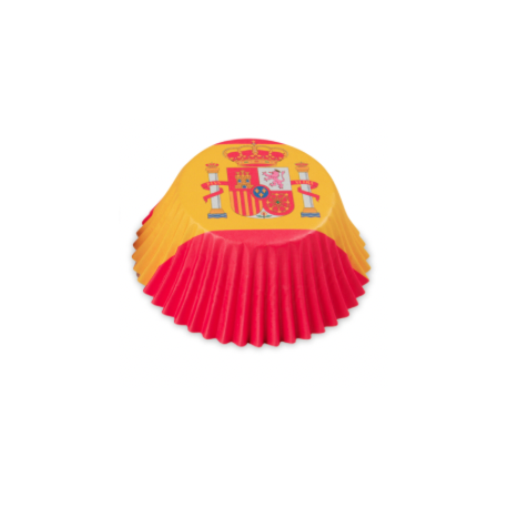 Cupcake Backförmchen Spanien, 50 Stück