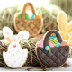 Decora - Basket & rabbit cookie cutter