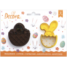 Decora - Ausstechform Kaninchen & Korb, 2er Set