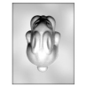 CK - Plastic mold for chocolate bunny lying 3D, 1 cavity