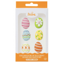 Decora Sugar decoration Easter eggs, 6 pieces