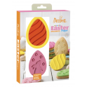 Devora - Easter egg cutter with stamp, set of 3 pieces