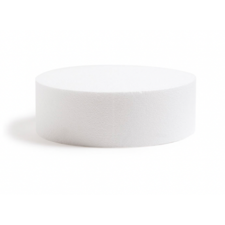 Cake Dummy Polystyrène Hauteur 15cm | Support Gâteau Factice