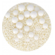 Patisdécor - Edible Pearls white, various sizes, 70 g