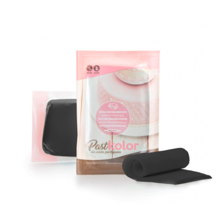 Pastkolor Fondant, schwarz, 250g