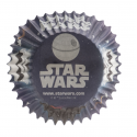 Cupcake Backförmchen Star Wars shcwarz/blau, 25 Stück
