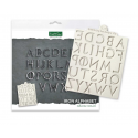 Katy Sue - Silikon Form Buchstaben aus Eisen/Marmor