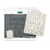 Katy Sue - Silicone mould iron/marble letters