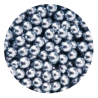 Decora perles en sucre argent, 4 mm, 100 g