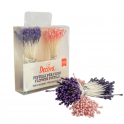 Decora - Violet and pink  pearl pistils, 288 pieces
