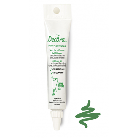 Decora - Edible Writing Gel green, 20 g