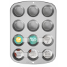 Wilton - Non-stick 12 cup muffin pan
