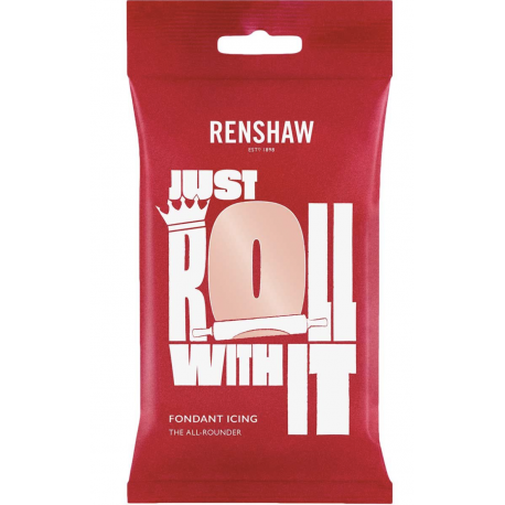 Renshaw - pâte à sucre couleur pêche, 250 g