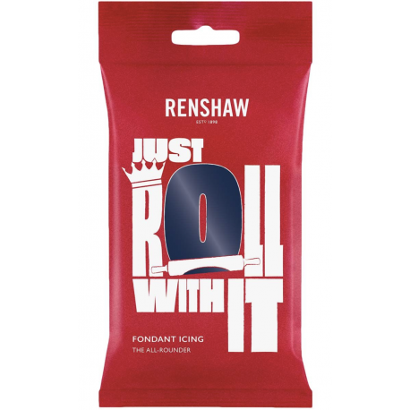 Renshaw - Navy Blue fondant, 250 g