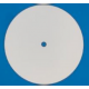 Kuchenplatte rund ø 25 cm, mit Zentralloch 12 mm, 3 mm dick