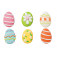 Decora Sugar decoration Easter eggs, 6 pieces