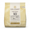 Callebaut - Chocolat blanc, en pistoles, 400 g
