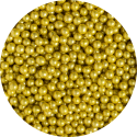 Decora Edible Pearls Golden 5 mm, 100 g