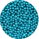 Decora perles en sucre bleu métallisé, 5 mm, 100 g