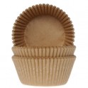 Cupcake Förmchen Braun Kraft , 50 Stück