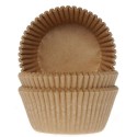 Cupcake Förmchen Braun Kraft , 50 Stück