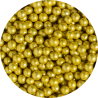 Decora Edible Pearls Golden 7 mm, 100 g