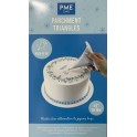 PME - Parchment Triangeln, 50 Stück
