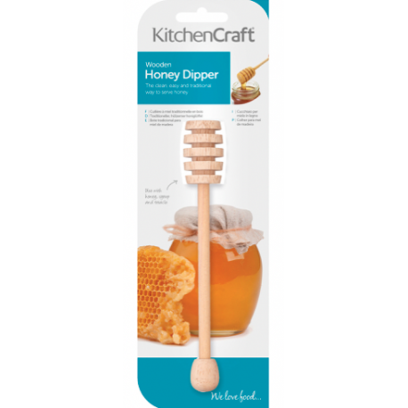 KitchenCraft - Honiglöffel aus Holz