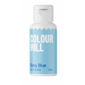 Colour mill - colorant alimentaire liposoluble bleu bébé, 20 ml