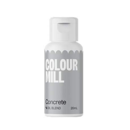 Colour mill - colorant alimentaire liposoluble gris, 20 ml