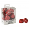 Baking Cups Micro size metallic red, 180 pieces