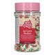 FunCakes - Confetti de sucre mix couleurs de Noël, 180 g