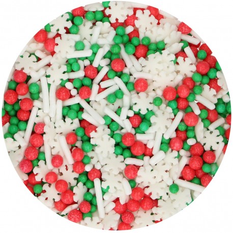 Funcakes - Sprinkles Christmas Mix, 60 g