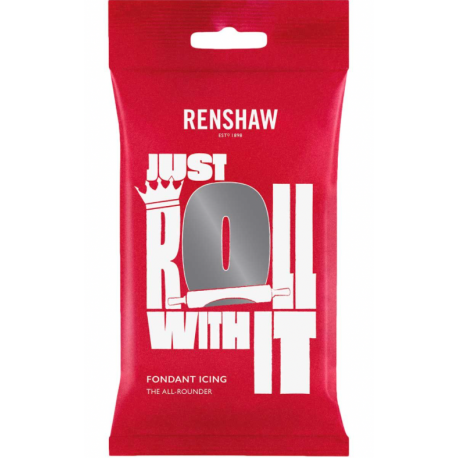 Renshaw - Fondant in Grau, 250 g