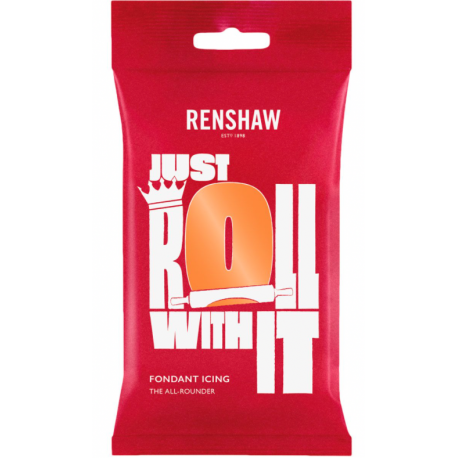 Renshaw - Tiger Orange fondant, 250 g