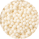 Decora Edible maxi Pearls pearly white 7 mm, 100 g