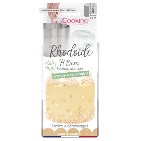 Scrapcooking - Rhodoidband H30 cm - 1,5m