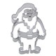 Santa Claus cookie cutter, 9 cm