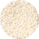 Decora perles en sucre blanc nacré, 5 mm, 100 g