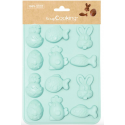 ScrapCooking - Moule silicone chocolats de Pâques, 12 cavités