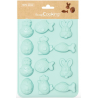 ScrapCooking - Easter chocolate silicone mould, 12 cavities