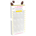 ScrapCooking - Steife Schokoladenform Eier, 12 Vertiefungen