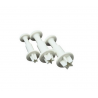 Patisdecor - star fondant plunger cutters, set of 3